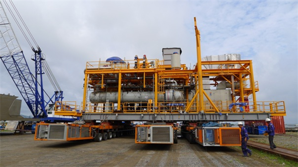 Shipping and launch 2 components of KNOC-BC Project